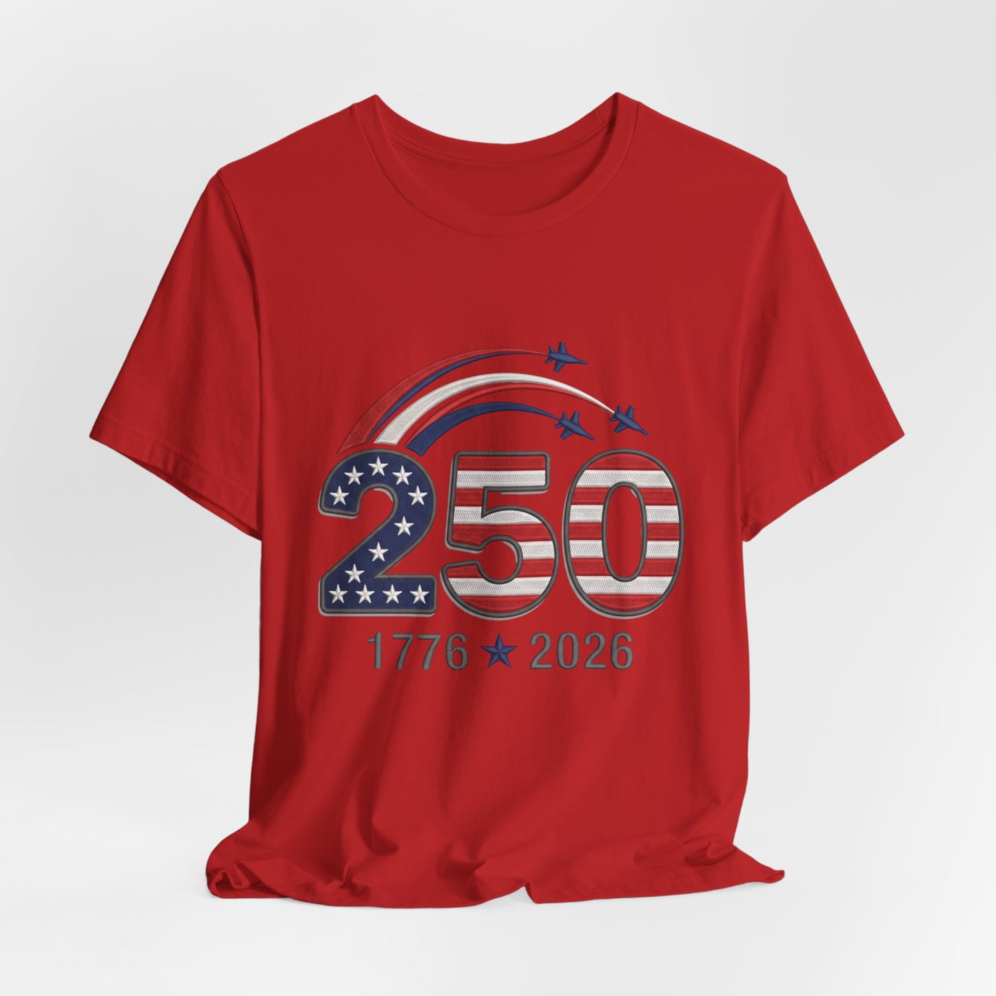 250th Anniversary USA Flag T-Shirt — 1776–2026 Bicentennial Celebration Tee