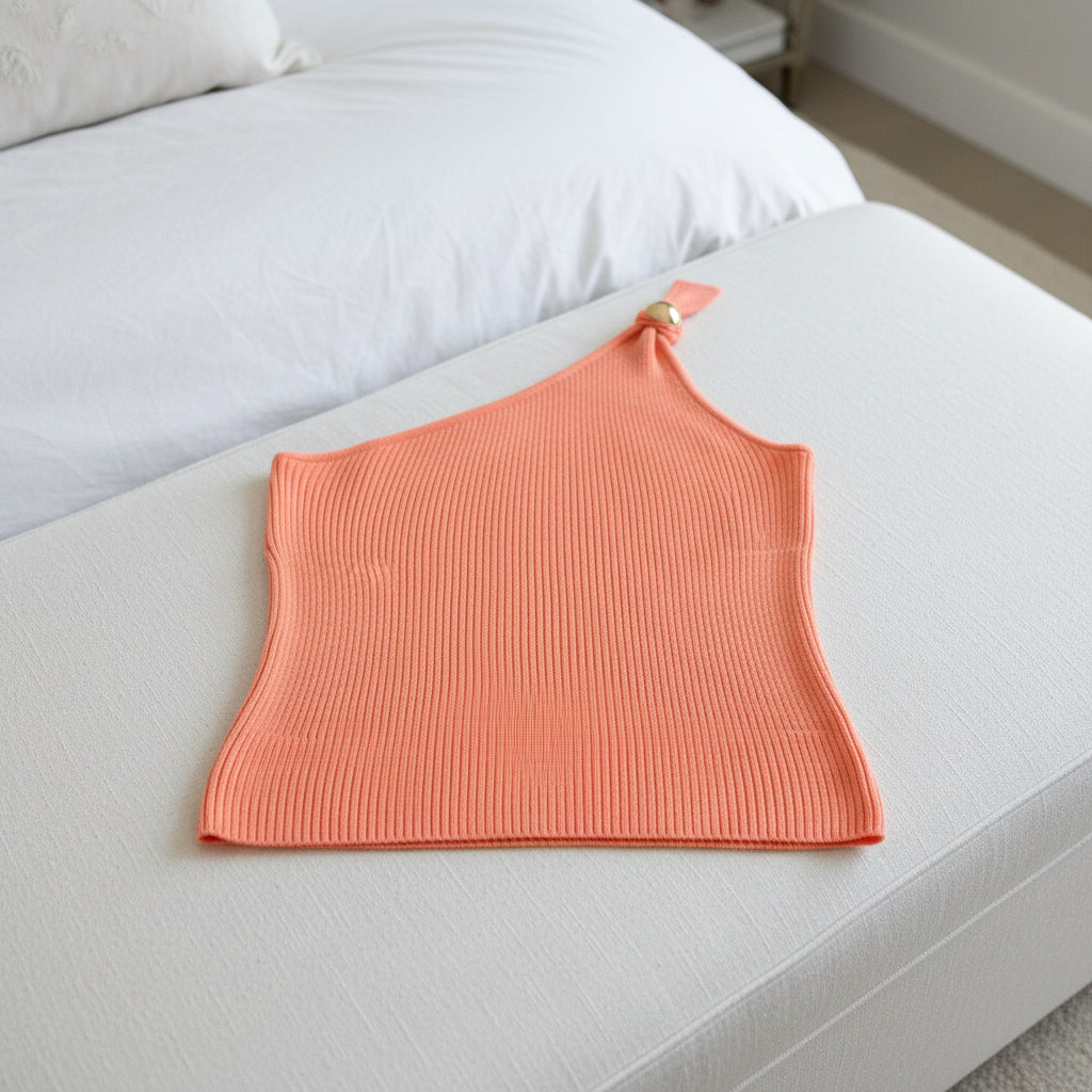 Sleek One Shoulder Top