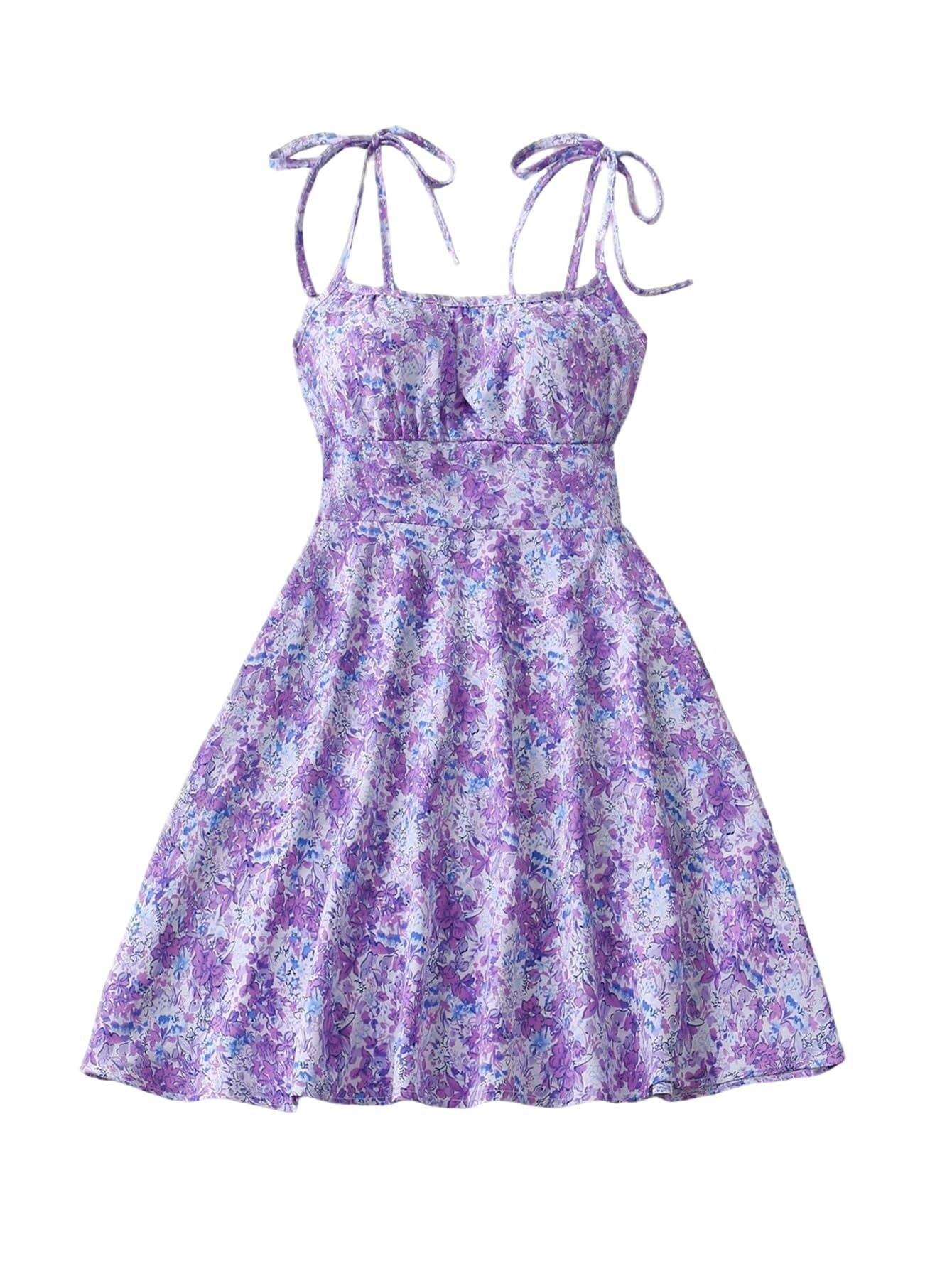 Floral A-Line Summer Dress