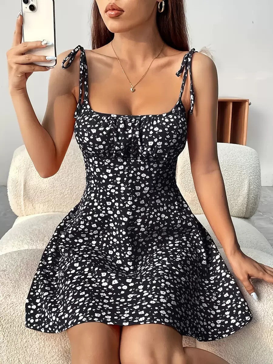 Floral A-Line Summer Dress