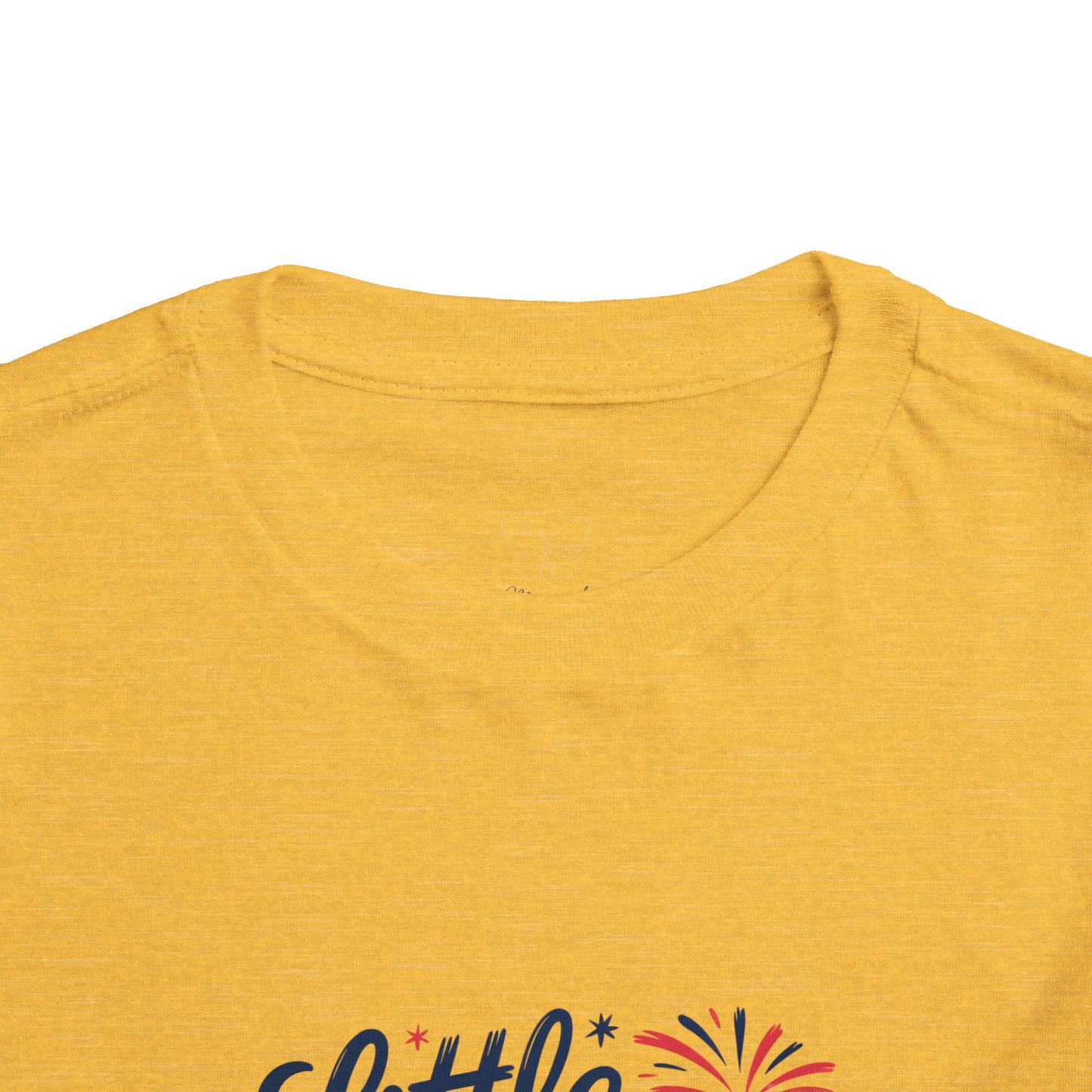 Little Miss Firecracker Toddler Tee | Patriotic 4th of July Kids Shirt
