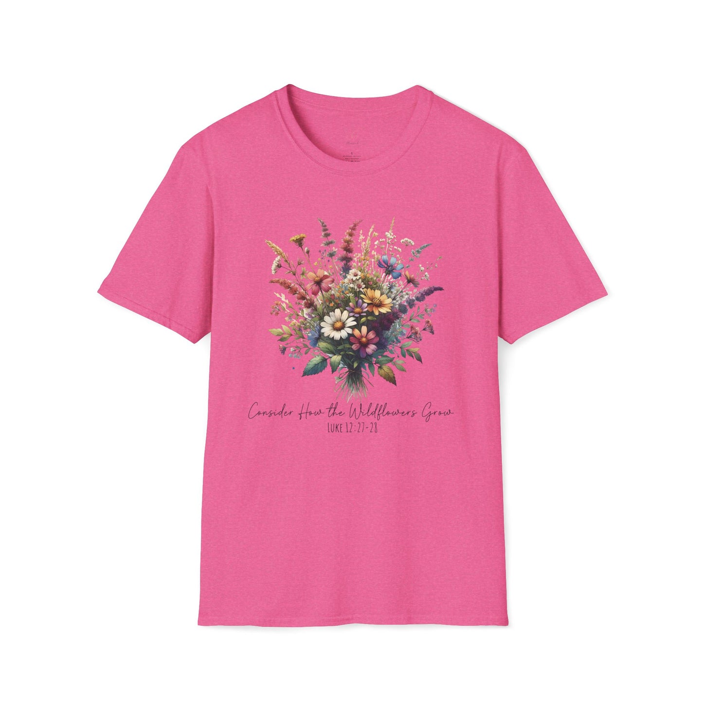 Floral Bouquet Tee — Watercolor Wildflower Garden T-Shirt