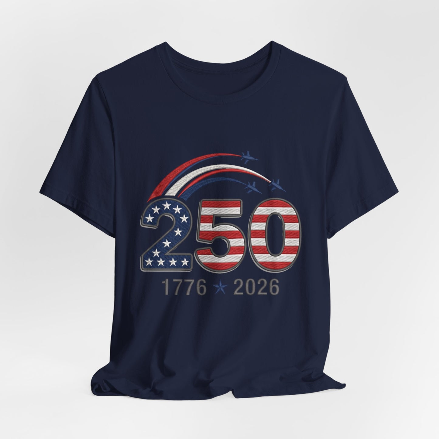 250th Anniversary USA Flag T-Shirt — 1776–2026 Bicentennial Celebration Tee