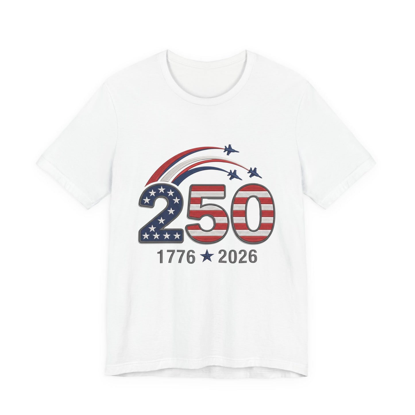 250th Anniversary USA Flag T-Shirt — 1776–2026 Bicentennial Celebration Tee