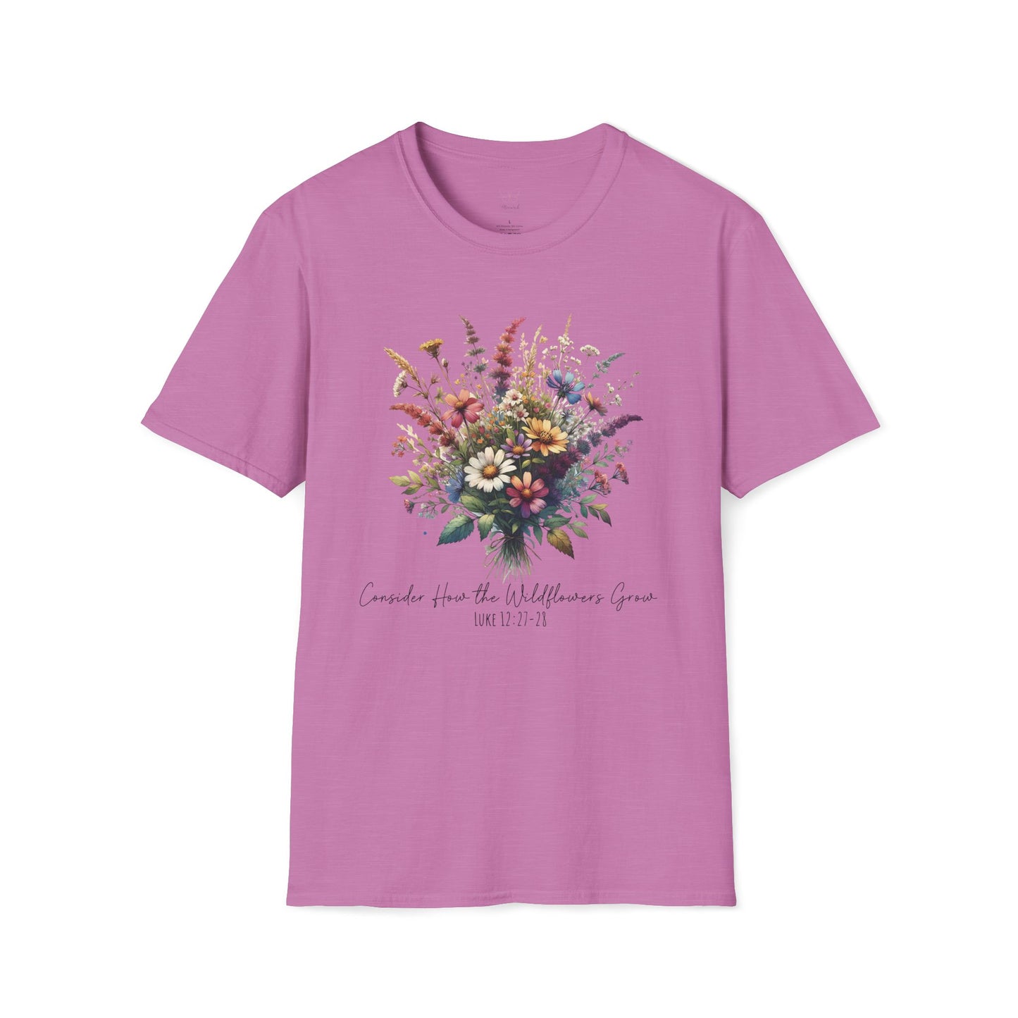 Floral Bouquet Tee — Watercolor Wildflower Garden T-Shirt