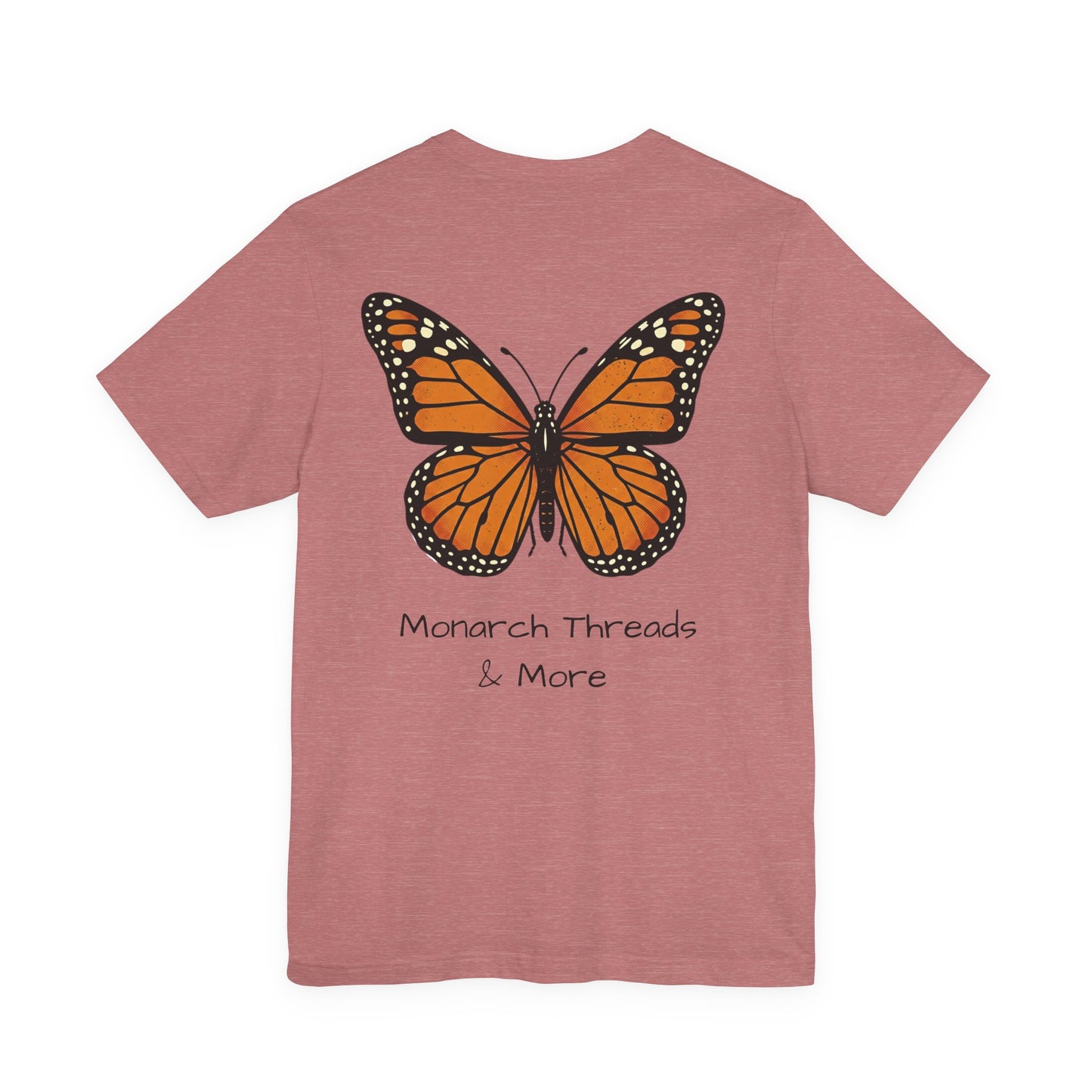 Subtle from the front. Stunning from behind. This Monarch Butterfly Tee