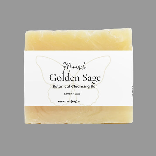 Golden Sage Lemongrass & Sage Soap