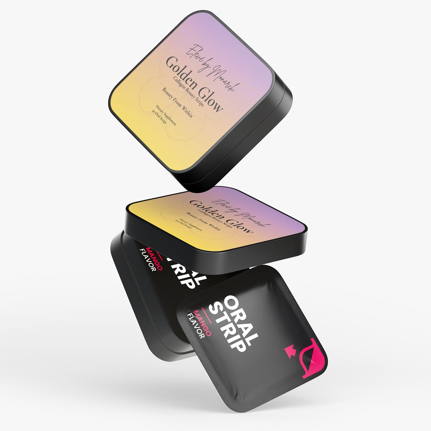 Golden Glow Collagen Oral Strips