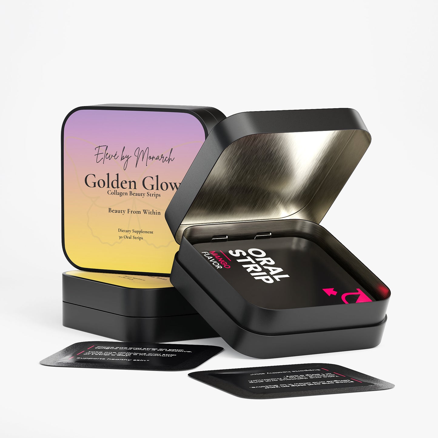 Golden Glow Collagen Oral Strips