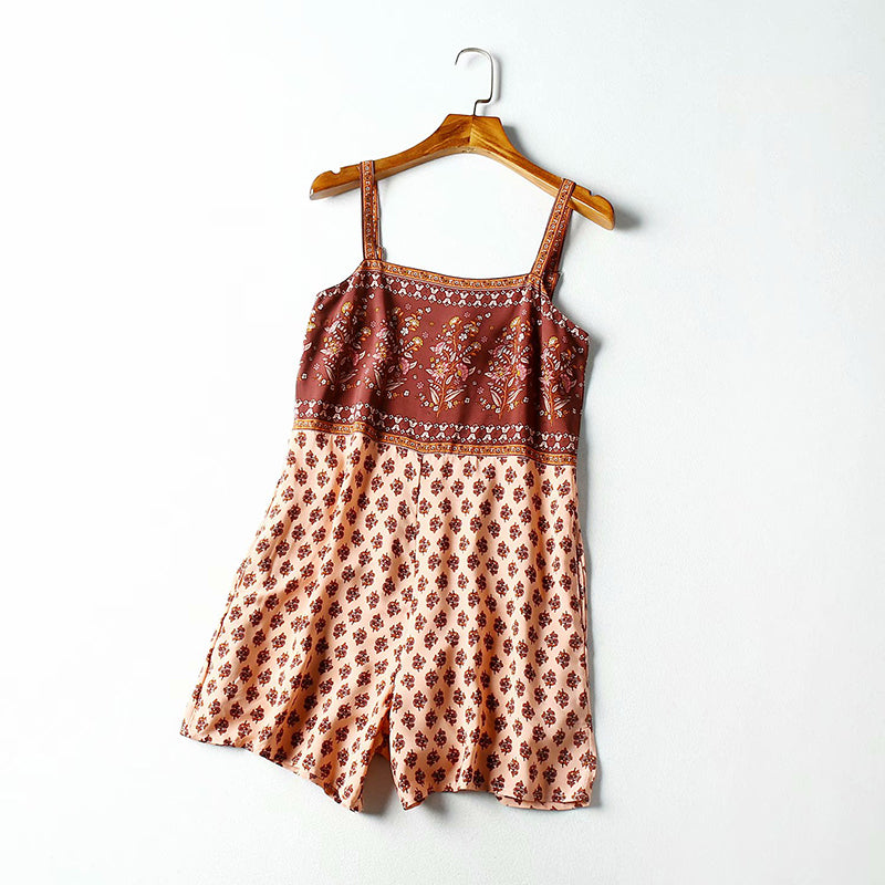 Printed Sling Overalls