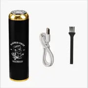 LARGNER Mini Electric Shaver - Rechargeable Travel Size