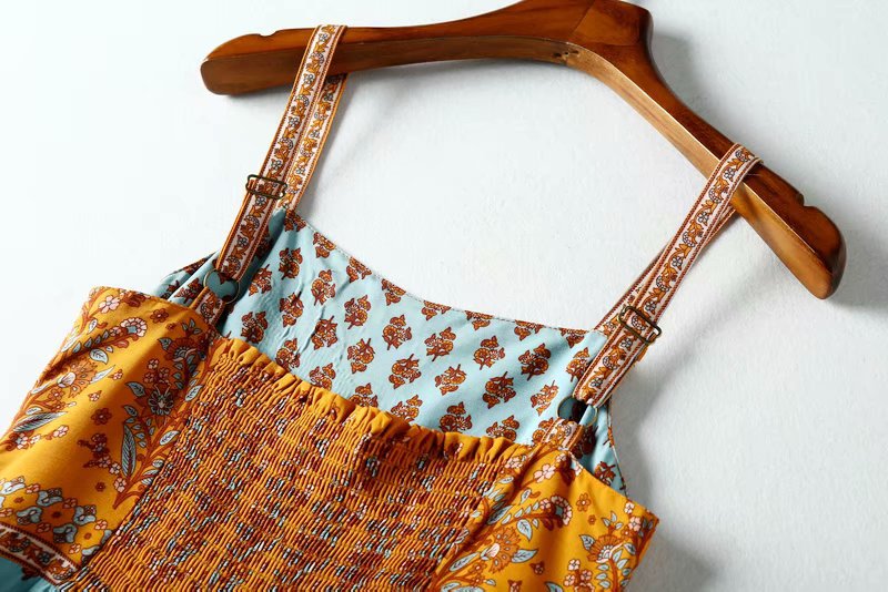 Printed Sling Overalls