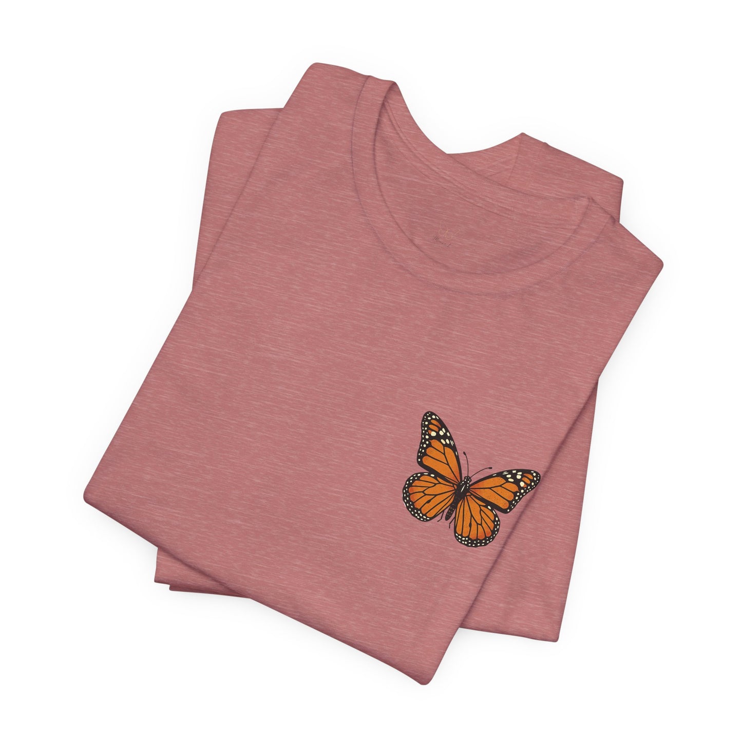 Subtle from the front. Stunning from behind. This Monarch Butterfly Tee