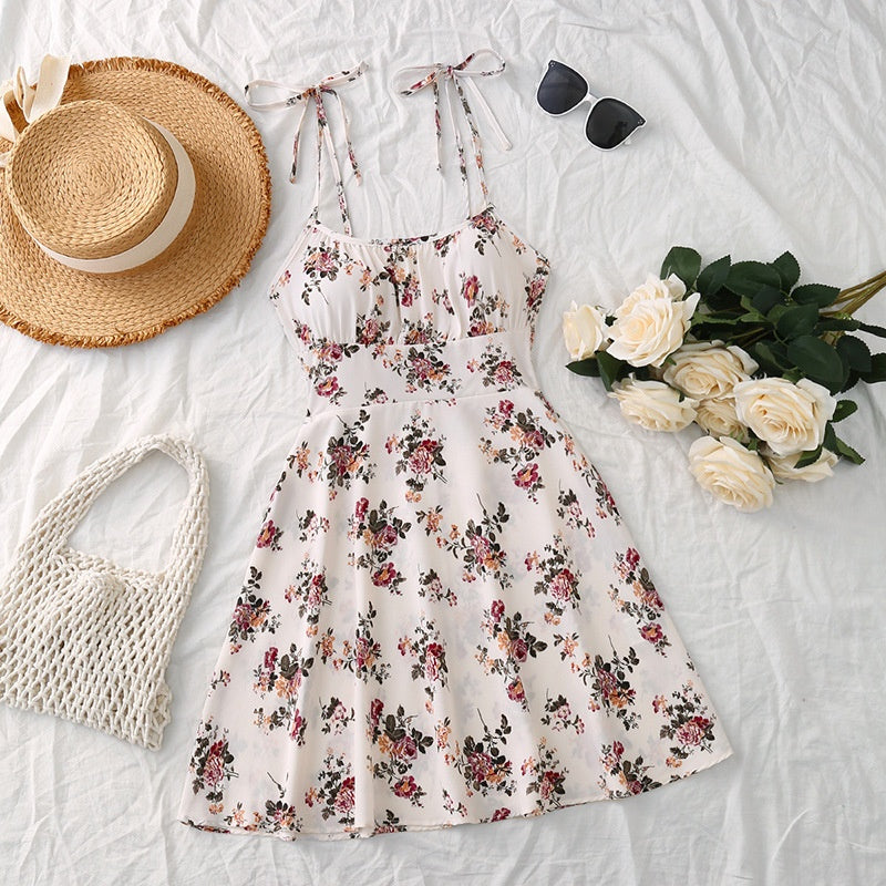Floral A-Line Summer Dress