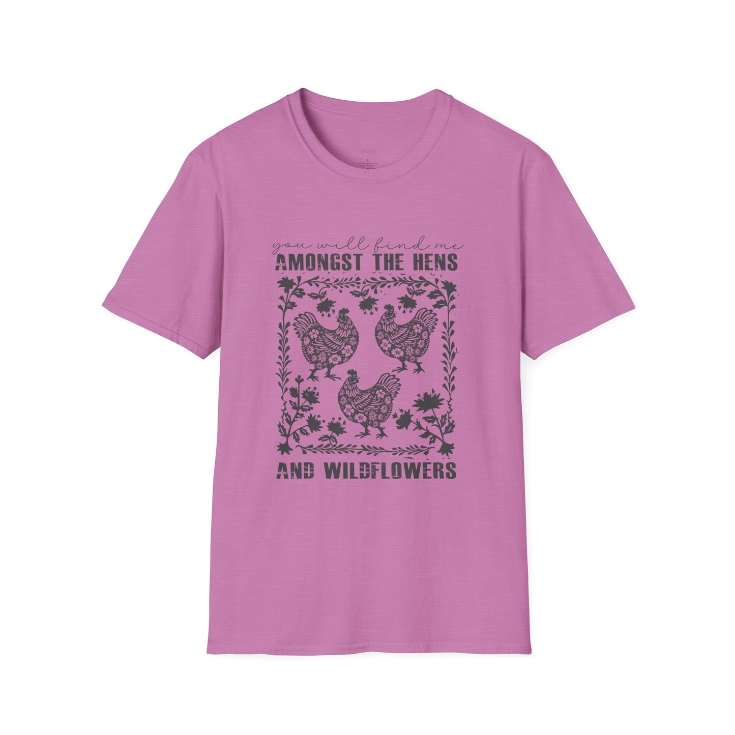 Find me Amongst the CHickens and the Wildflowers
