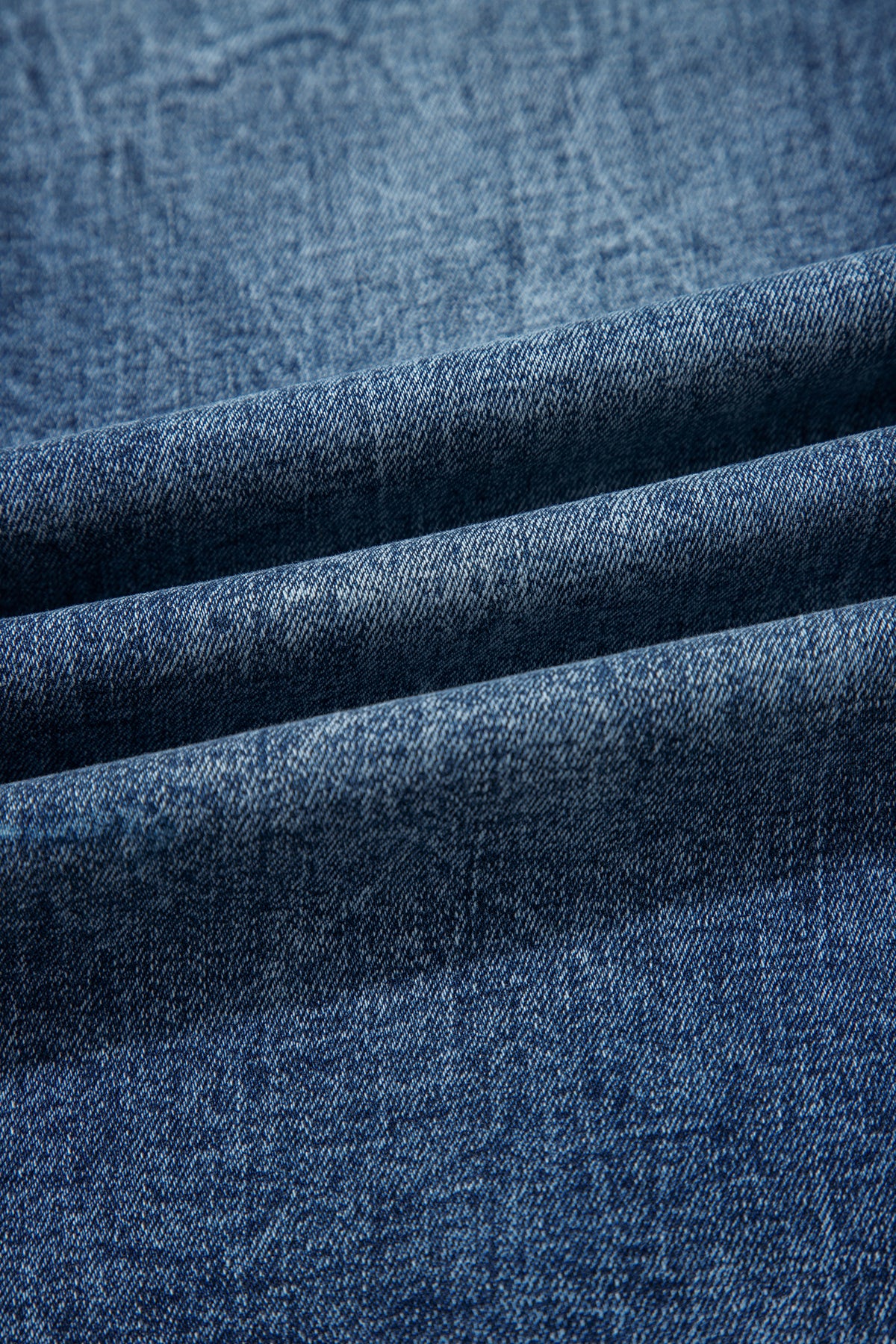 Acid Wash High Rise Flare Jeans