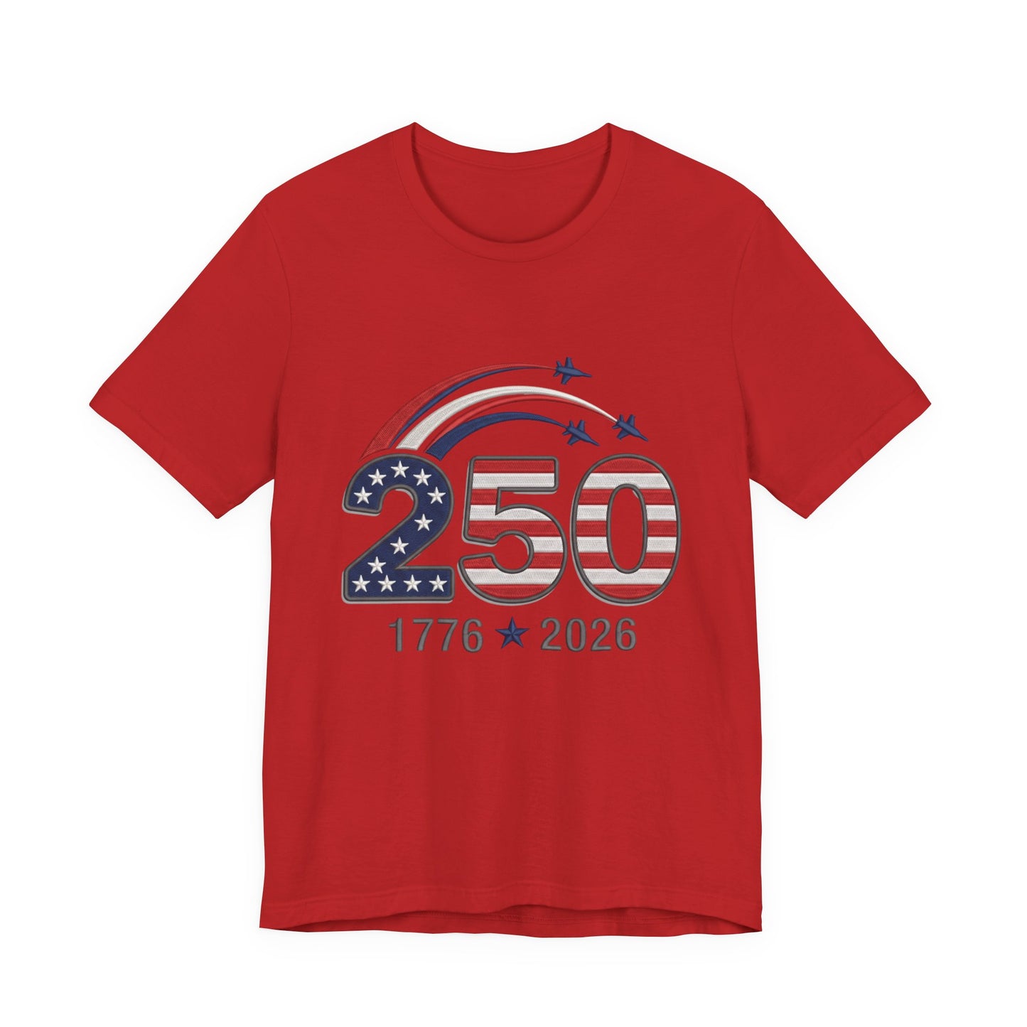 250th Anniversary USA Flag T-Shirt — 1776–2026 Bicentennial Celebration Tee