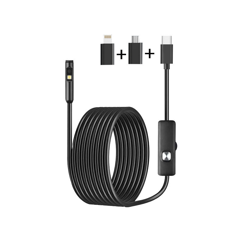 High-definition Endoscope For Automotive Repair With A Wide-angle View