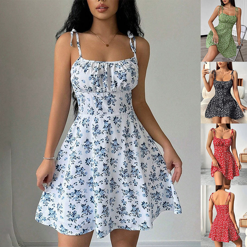 Floral A-Line Summer Dress