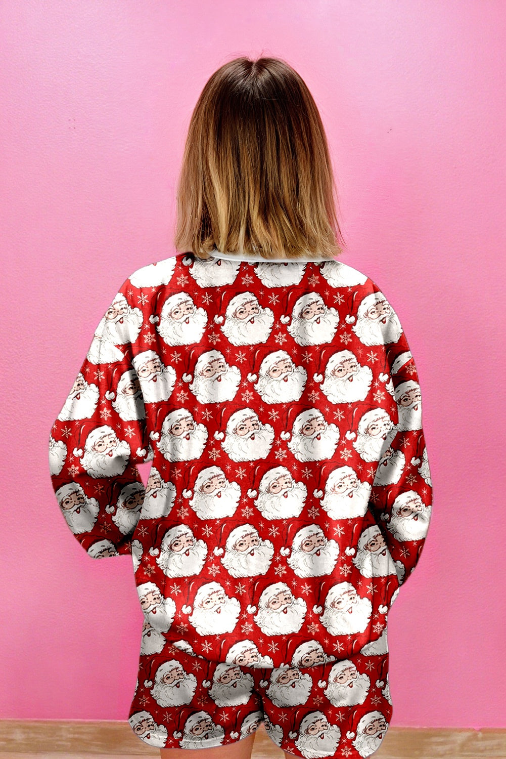 Ho Ho Ho Christmas Lounge Shorts Set