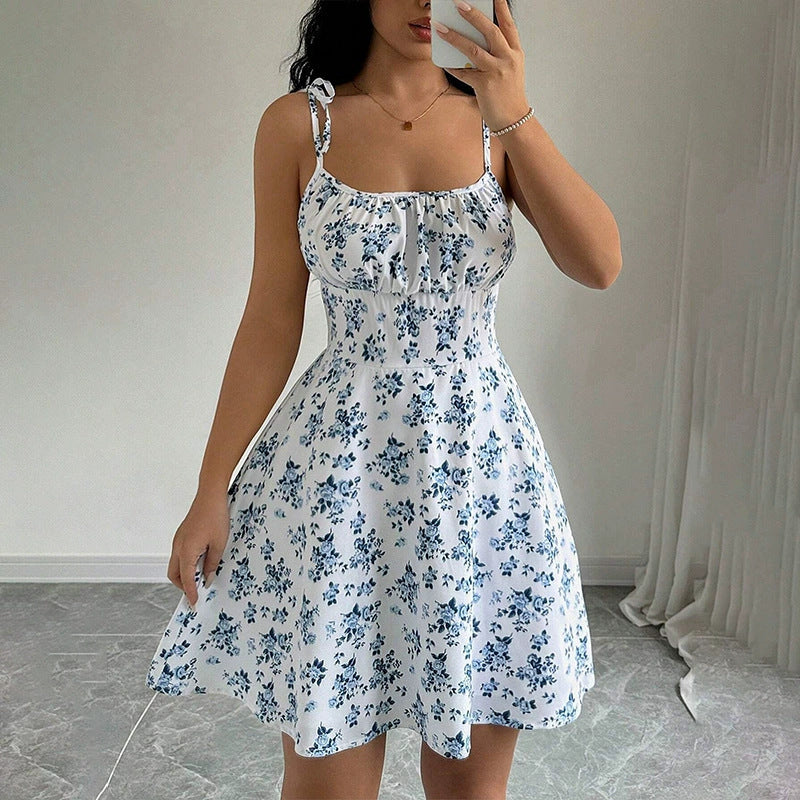 Floral A-Line Summer Dress