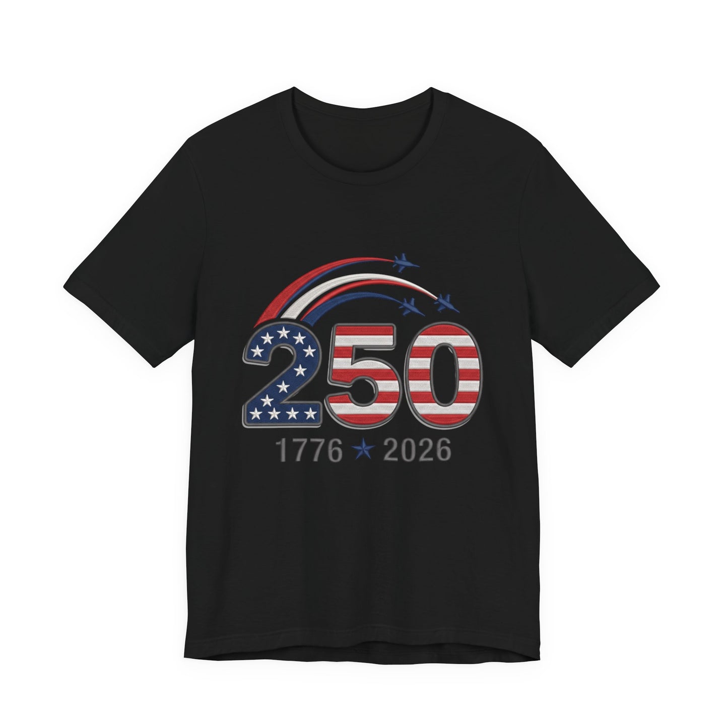 250th Anniversary USA Flag T-Shirt — 1776–2026 Bicentennial Celebration Tee