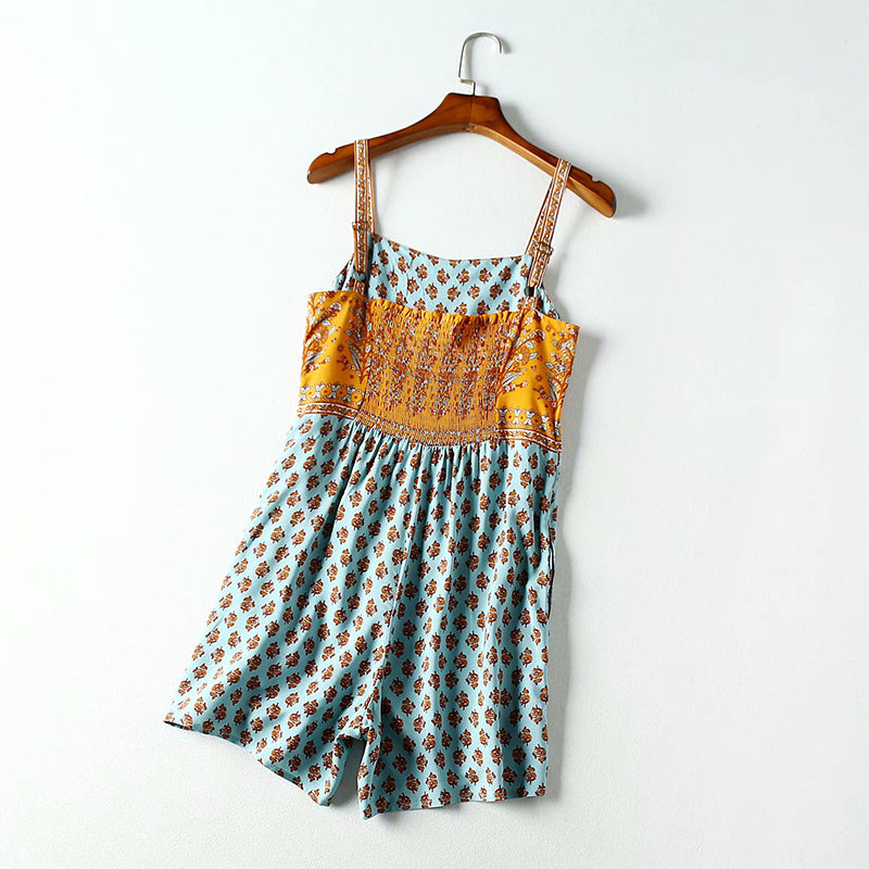 Printed Sling Overalls