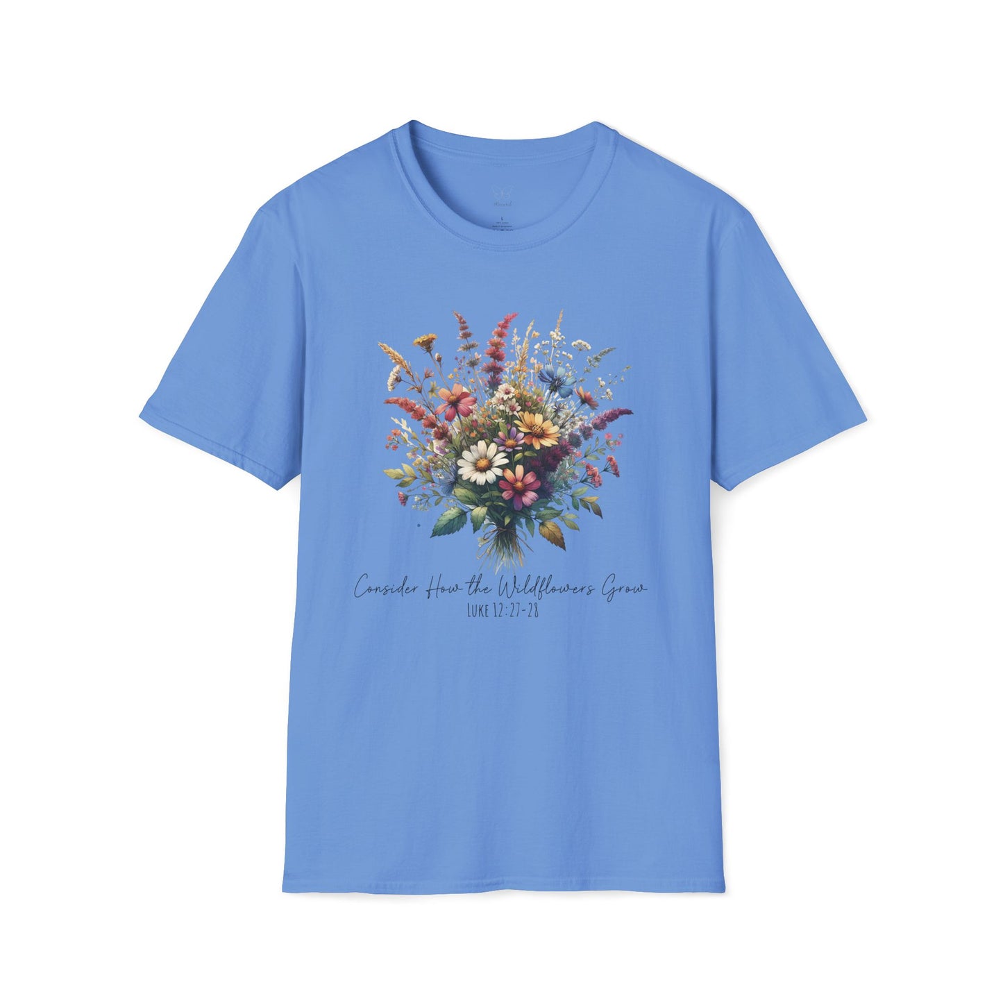 Floral Bouquet Tee — Watercolor Wildflower Garden T-Shirt