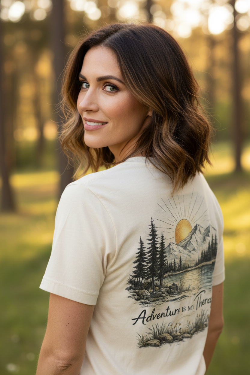 Adventure Is My Therapy Tee