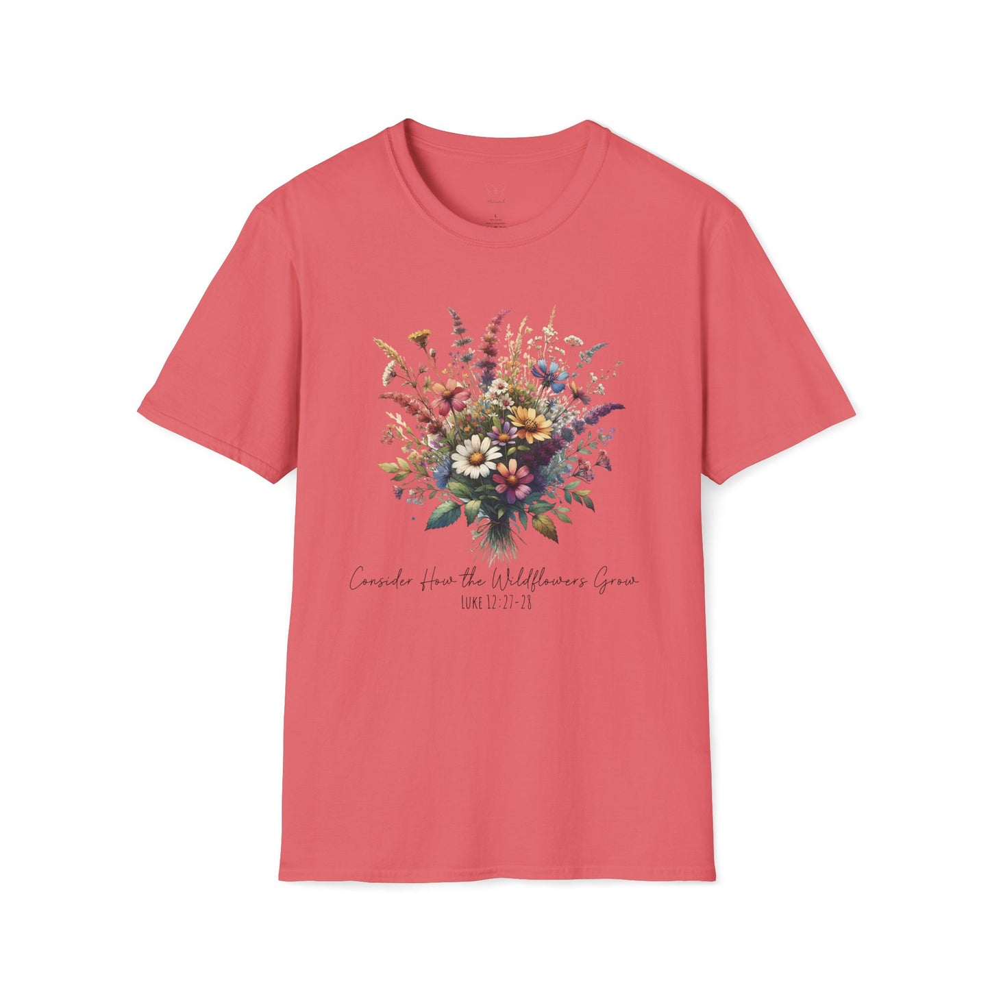 Floral Bouquet Tee — Watercolor Wildflower Garden T-Shirt