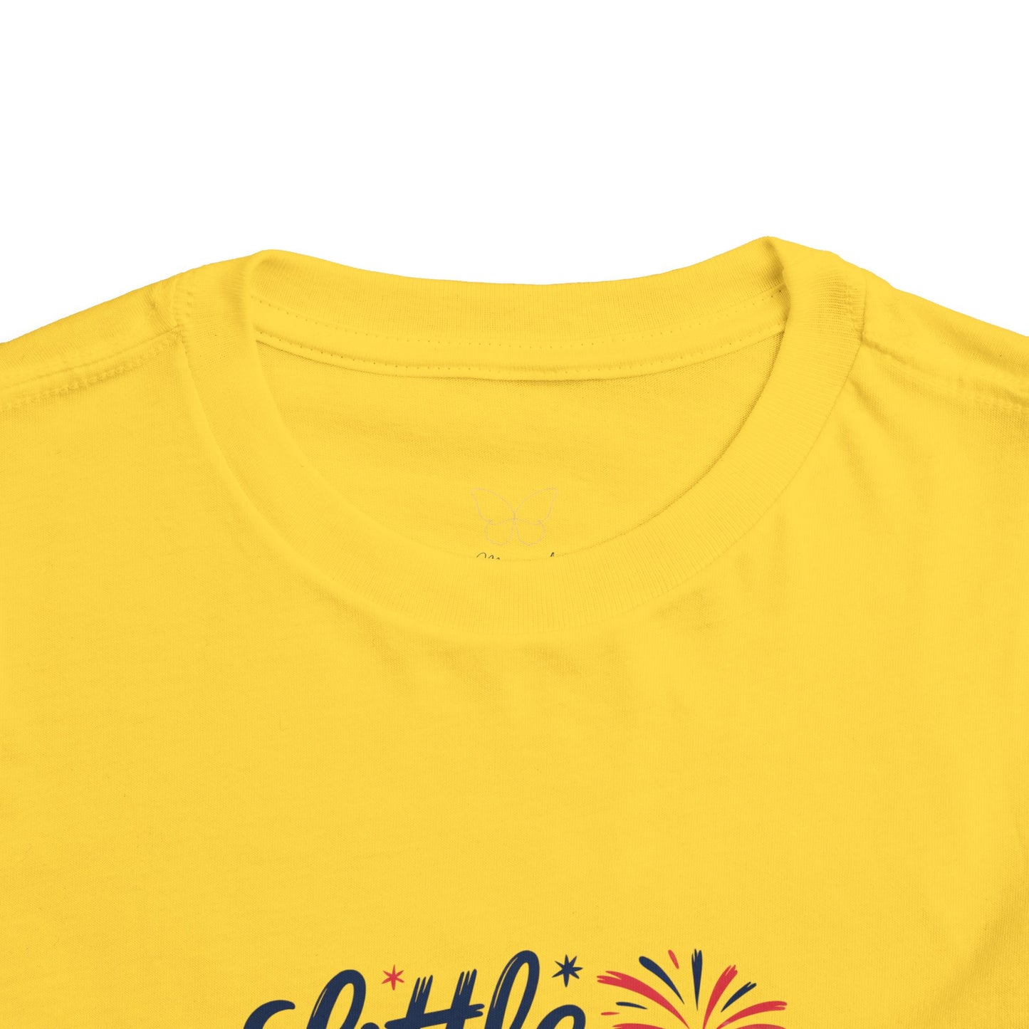 Little Miss Firecracker Toddler Tee | Patriotic 4th of July Kids Shirt