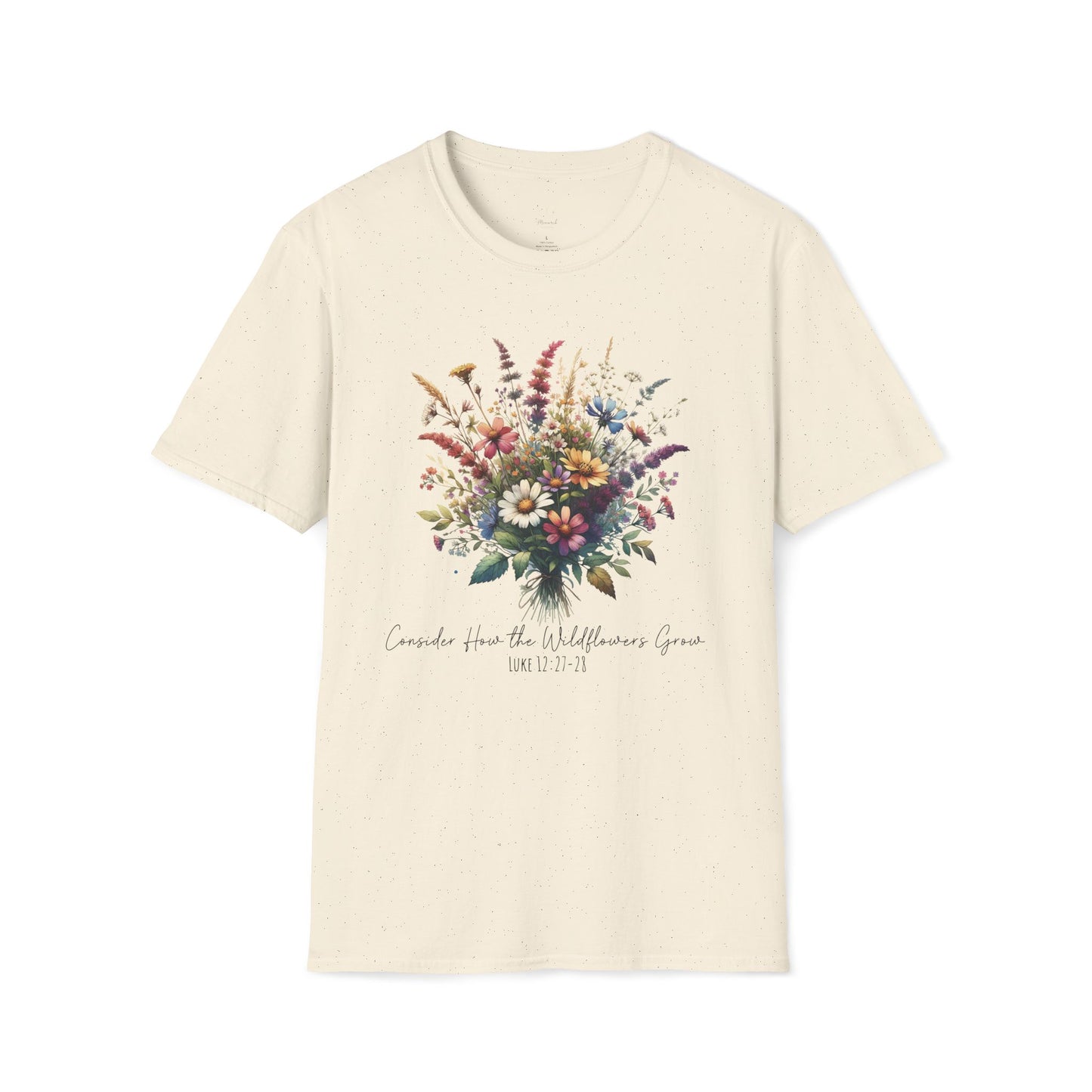 Floral Bouquet Tee — Watercolor Wildflower Garden T-Shirt