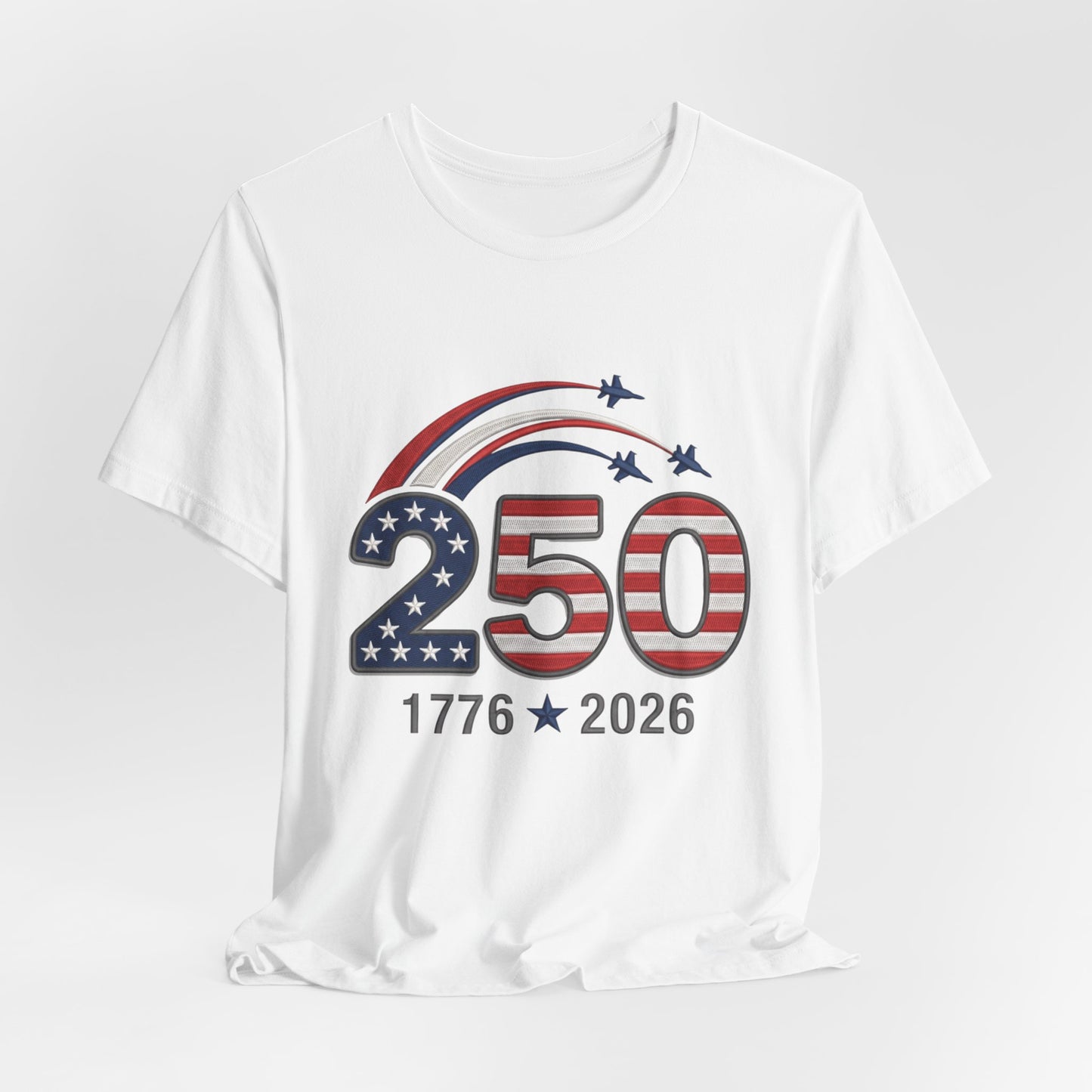 250th Anniversary USA Flag T-Shirt — 1776–2026 Bicentennial Celebration Tee