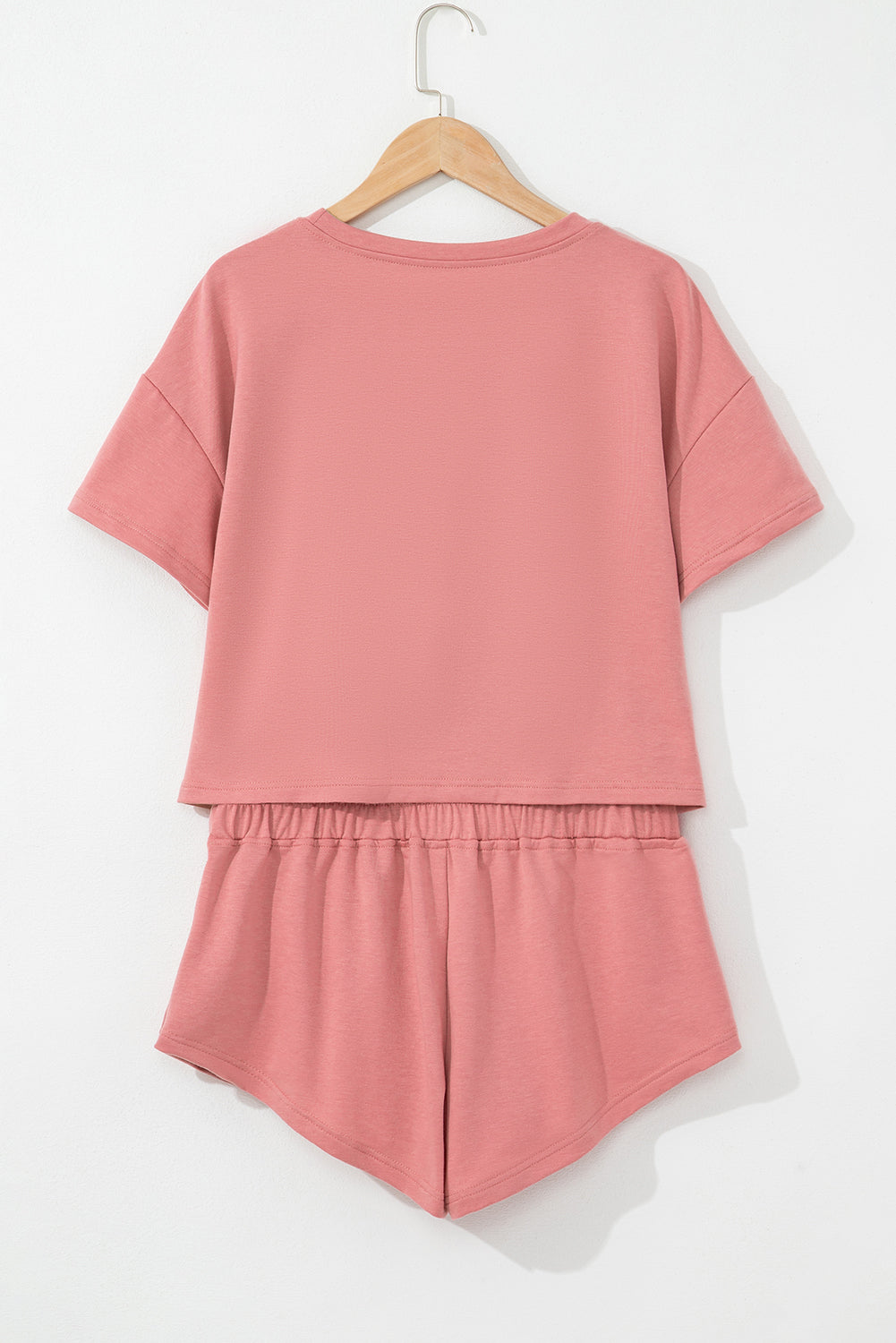 Blossom Cropped Tee & Ruffle High Waist Skort Set