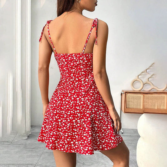 Floral A-Line Summer Dress