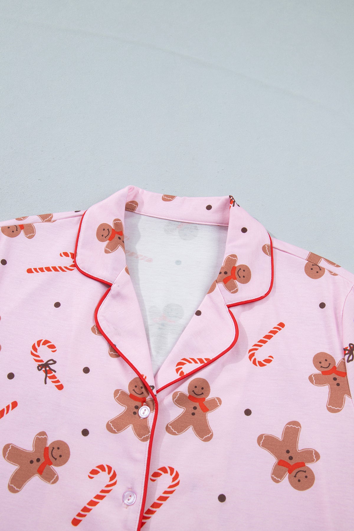 Pink Gingerbread Candy Cane Lounge Set